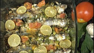 Baked Sardines  The Worlds Healthiest Food [upl. by Valenta762]