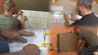 4 Types of DIY Bathroom Wall Tile Installations You Will LOVE [upl. by Nunciata]