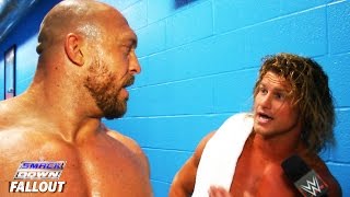 Even teaming with Ryback never call Ziggler the “little guy” SmackDown Fallout September 24 2015 [upl. by Kellene495]