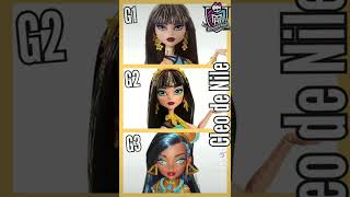 MONSTER HIGH  3 GENERATIONS [upl. by Lehman]