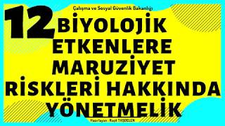 BÄ°YOLOJÄ°K ETKENLERE MARUZÄ°YET RÄ°SKLERÄ°NÄ°N Ã–NLENMESÄ° HAKKINDA YÃ–NETMELÄ°K [upl. by Clarence]