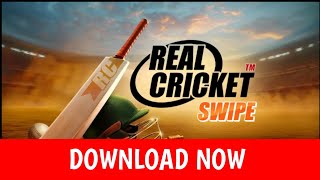 HOW TO DOWNLOAD RC SWIPE REAL CRICKET SWIPE DOWNLOAD NOW 🔥😉 [upl. by Briana141]