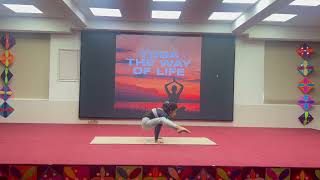 YOGA THE WAY OF LIFE  SOMERVILLE INTERNATIONAL SCHOOL [upl. by Ettenuahs]