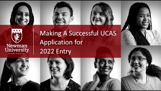 Making A Successful UCAS Application for 2022 Entry [upl. by Yrrep87]