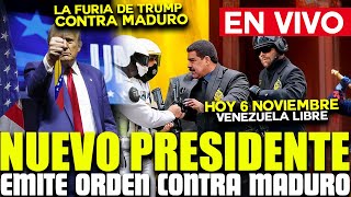 ¡URGENTE🔴 PRESIDENTE ELECTO DE EEUU EMITE ORDEN CONTRA MADURO  NO LO PERDONA  LO VAN A ENCARCE [upl. by Merrow]