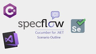 10 Selenium C  SpecFlow  Scenario Outline [upl. by Zannini]