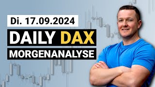 DAX weiterhin Long  Daily DAX Morgenanalyse am 17092024  Florian Kasischke [upl. by Amabelle]