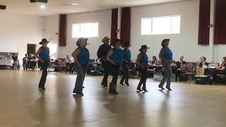 Grundy Gallop Line Dance [upl. by Isoj]