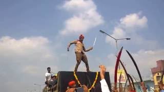 Rajputana celebration of dashera at Lunawada talvarbaji 4K Video [upl. by Arratal697]