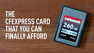 Pergear CFexpress Type A  Finally a CFexpress Card you can afford [upl. by Arbrab]