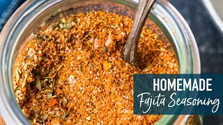 Homemade Fajita Seasoning [upl. by Pirnot]