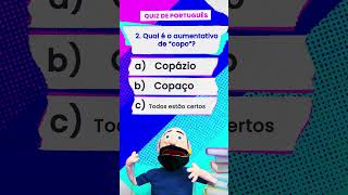 Quiz dos AUMENTATIVOS com Nonozinho quiz aumentativo grauaumentativo [upl. by Bannasch]