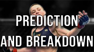 UFC FIGHT NIGHT RIBAS VS NAMANUNAS PREDICTIONS AND BREAKDOWNS [upl. by Fahland]