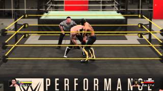 WWE 2K15 My Career Mode Performance Center and matches with JOBBERS [upl. by Risser]