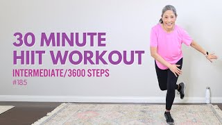 30 Minute Weight Loss Walking HIIT for Seniors  Burn Belly Fat [upl. by Ellevart]