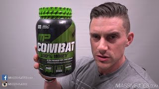 MusclePharm Combat Crunch Bar  ScienceBased Overview [upl. by Yrogerg860]