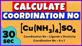 How to find coordination number  How to find oxidation state  Coordination Compounds [upl. by Adlen]