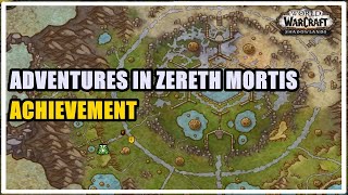 Adventures in Zereth Mortis Achievement WoW [upl. by Anagrom]