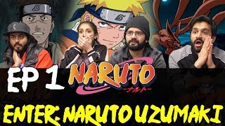 Naruto  Episode 1  Enter Naruto Uzumaki  Group Reaction [upl. by Renrew]