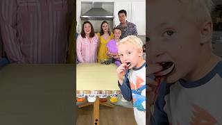 Cant believe we got KETCHUP 🤮 Easter Oreo Roll challenge part 2 🥛  Ballinger Family oreoroll [upl. by Yttiy]