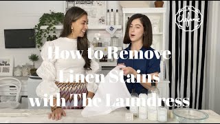 How to Clean Stains from Linen Napkins [upl. by Ronel]