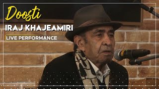 Iraj Khaje Amiri  Doosti I Live Performance  اجرای قطعه دوستی با صدای استاد ایرج و احسان فدایی [upl. by Jerman]