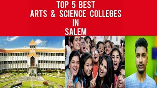 Top 5 Best Arts amp Science Colleges in Salem  VijaiRox [upl. by Cutlip72]