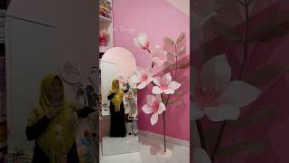 Organza giant flower diy giantflower [upl. by Ylatan]