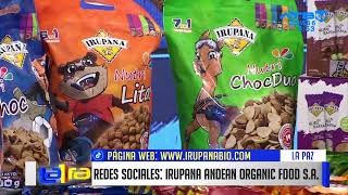 Irupana presentó sus nuevos productos de barras y cereales [upl. by Stead]