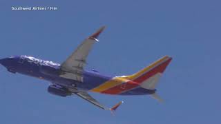 Scary Video shows Southwest plane drops dangerously close to water [upl. by Giustina107]