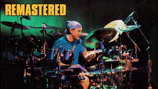 Neil Peart Drum Solo 1990  Rush Presto Tour ProShot Remaster  Mountain View California [upl. by Atoked]