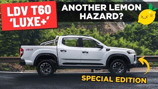 2024 LDV T60 Max Plus special edition for Australia – Everything you need to know [upl. by Harelda691]