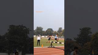 Steeplechase steeplechase army indianarmy athleticstrack sports athletics trackandfield [upl. by Ahseenak]