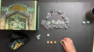 Dice Miner Tutorial and Solo Play Through  Danicha [upl. by Viviane827]