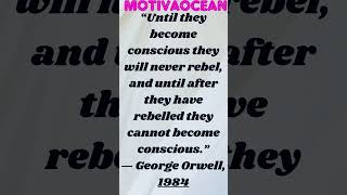 quotAwaken or Conform The Power of Rebellion  Orwells 1984 Insight” [upl. by Settle]