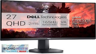 Dell 27inch S2722DGM Curved Gaming Monitor QHD 2560 x 1440 Review [upl. by Zelde597]