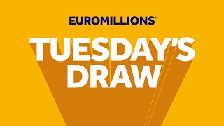 The National Lottery EuroMillions draw results from Tuesday 09 April 2024 [upl. by Hguh]