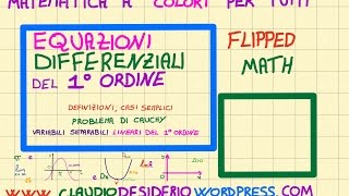 equazioni differenziali lineari [upl. by Ullyot]