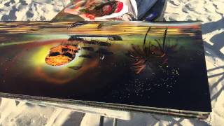 Cancún spray paint art [upl. by Aihtebat]