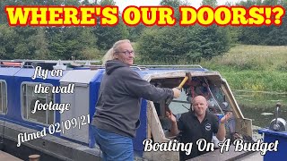 Taking our NARROWBOAT APART A fly on the wall view of working on a PROJECT BOAT  Filmed 020921 [upl. by Erek]