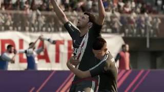 2 goals from Ignacio Scocco  River Plate vs OHiggins  FIFA 18 PS4 CPU Gameplay Highlights [upl. by Kin]