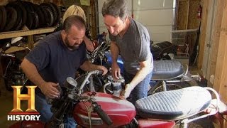 American Pickers Motorcycle Mania  History [upl. by Einaffit826]