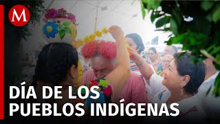 Huejutla celebra el Día Internacional de los Pueblos Indígenas [upl. by Eckart675]