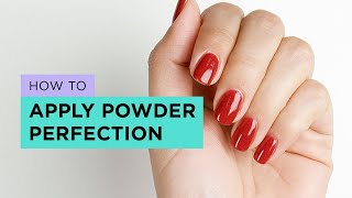 OPI Dip Powder Nail Application Tutorial [upl. by Hcelemile]