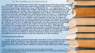 The Ignorant Schoolmaster Five Lessons in Intellectual Emancipation part 1 An Intellectual Adventure [upl. by Airet]