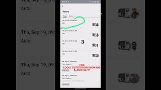 Ola Driver details from Customer App  Ola customer App se Driver number kese nikale  TrendingShort [upl. by Boudreaux]