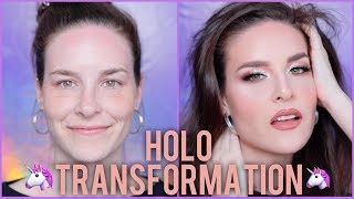 Simply Nailogical Gets A Makeover HOLOSexual Makeup Transformation [upl. by Ynnhoj600]