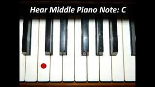 Hear Piano Note  Middle C [upl. by Waki116]