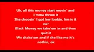 Sage The Gemini  Red Nose Lyrics On Screen [upl. by Rabiah]