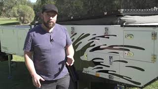 Episode 1  Winch Setup Tip Skamper Kampers Forward Fold Range [upl. by Rehnberg]